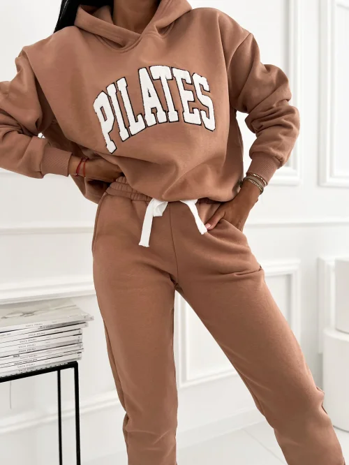 KOMPLET DRESOWY PILATES CAMEL